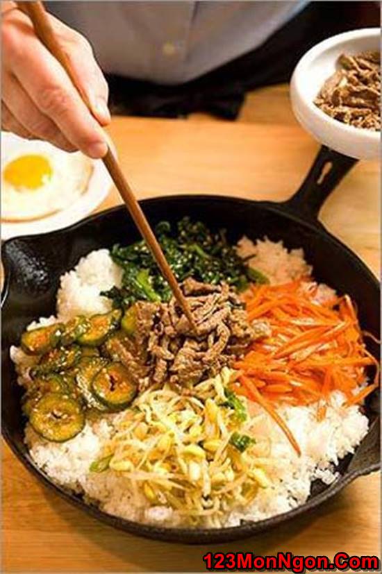 Cách làm cơm trộn kiểu Hàn Quốc mới lạ thơm ngon đổi vị cho cả nhà thưởng thức phần 3