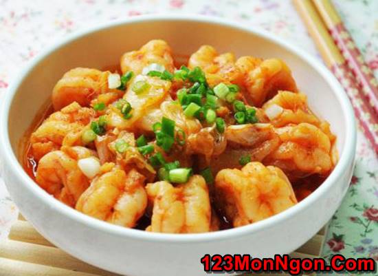 Cách làm món tôm xào kim chi Hàn Quốc mới lạ thơm ngon cực hấp dẫn cho bữa ăn gia đình phần 5
