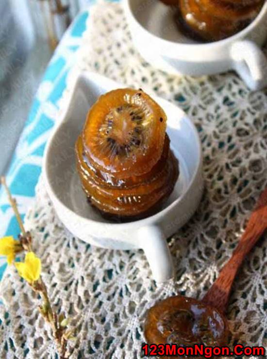 Cách làm mứt kiwi chua ngọt dẻo thơm quá ngon cho ngày Tết đãi khách phần 15