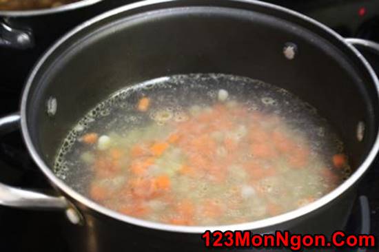 Cách nấu súp gà thập cẩm nóng hổi thơm phức quá ngon miệng bổ dưỡng phần 4