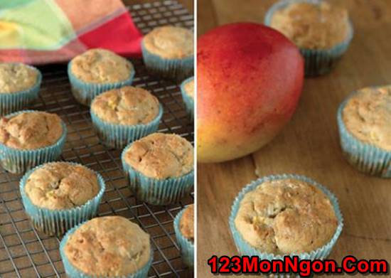 Cách làm bánh Muffin xoài thơm ngon giản đơn cho bữa sáng phần 8