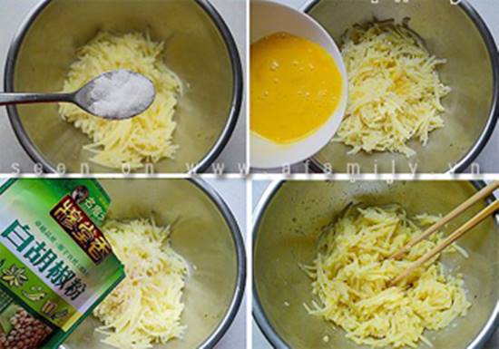 Cách làm món khoai tây nhân thịt nướng thơm ngon dẻo bùi cho các bé phần 7