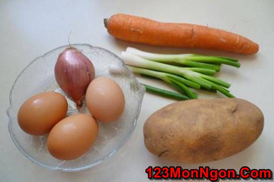 Cách làm món trứng rán rau củ giản đơn mà đủ chất thơm ngon cho các bé phần 2