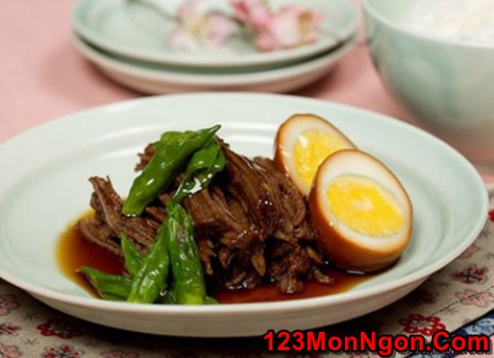 Cách làm món thịt kho kiểu Hàn thơm ngon mới lạ đậm đà đưa cơm 123monngon: Món ngon mỗi ngày - Mẹo vặt nội trợ - Địa điểm ăn uống