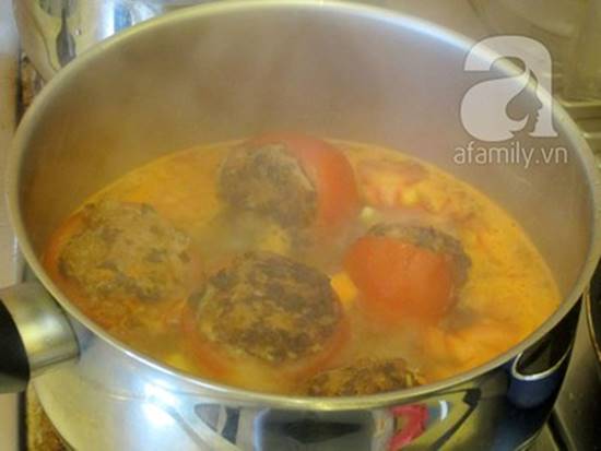 Cách làm cà chua nhồi thịt giản đơn mà thơm ngon cho bữa ăn ấm cúng phần 12