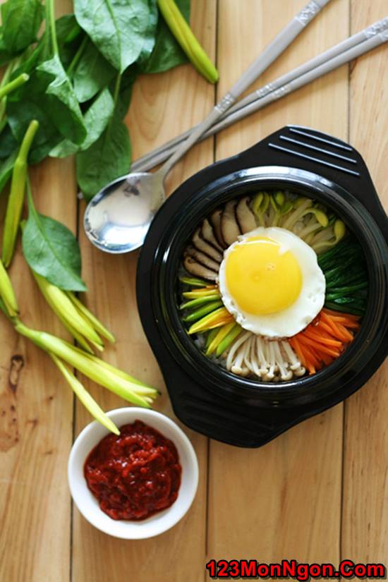 Cách làm món cơm trộn Hàn Quốc mới lạ thơm ngon bổ dưỡng đổi vị cuối tuần phần 11