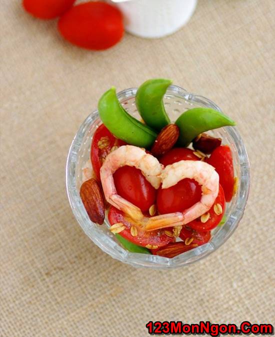 Cách làm món salad tôm cà chua thơm ngon dễ làm dễ ăn phần 9