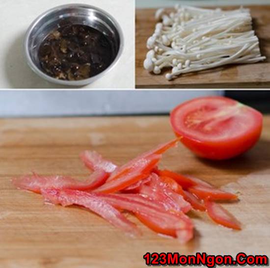 Cách làm salad nấm kim châm dai giòn thơm ngon bổ dưỡng phần 2