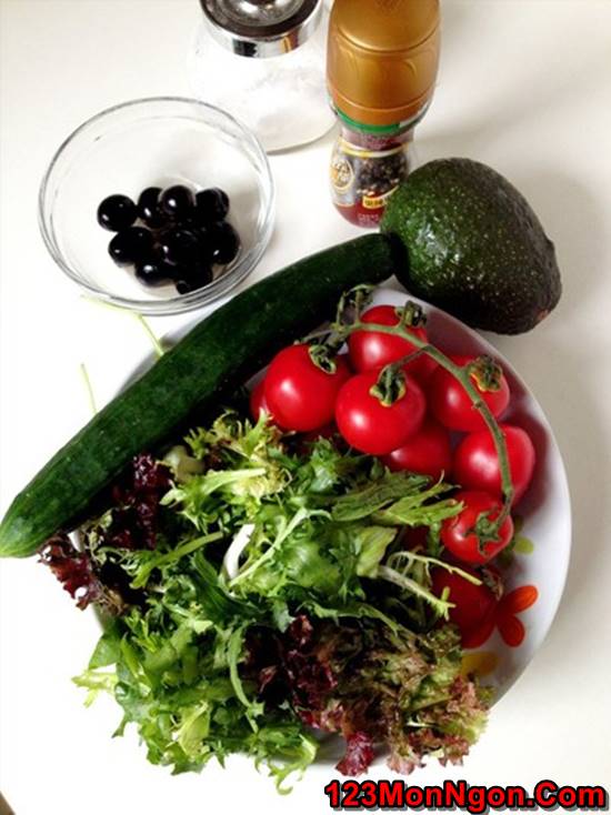 Cách làm salad rau quả tươi ngon bắt mắt ăn là ghiền phần 2