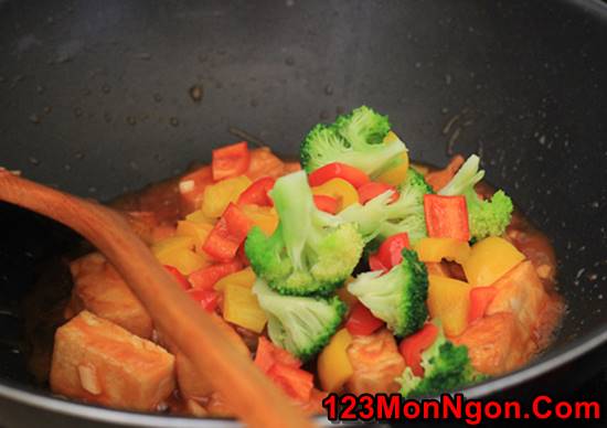 Cách làm món đậu sốt chua ngọt thơm ngon dễ làm dễ ăn phần 3