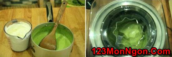 Cách làm kem matcha trà xanh mát lạnh thơm ngon cho ngày hè phần 4