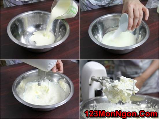 Bật mí cách làm bánh bông lan cuộn kem mềm mại béo thơm ngon tuyệt cú mèo phần 6