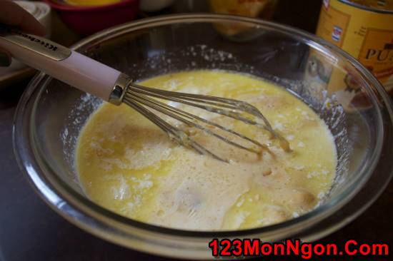Cách làm bánh bông lan trứng muối quá ngon cực hấp dẫn nhìn là mê phần 5