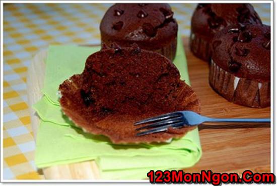 Cách làm bánh Muffin chocolate ngọt ngào hấp dẫn đãi cả nhà thưởng thức ngày mới phần 1