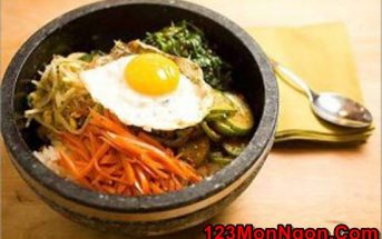Cách làm cơm trộn kiểu Hàn Quốc mới lạ thơm ngon đổi vị cho cả nhà thưởng thức