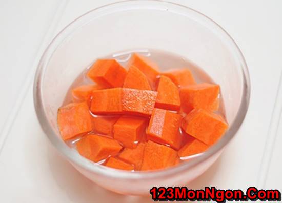 Cách làm Pudding cà rốt thơm ngon hấp dẫn rất bổ dưỡng cho các bé thưởng thức phần 3