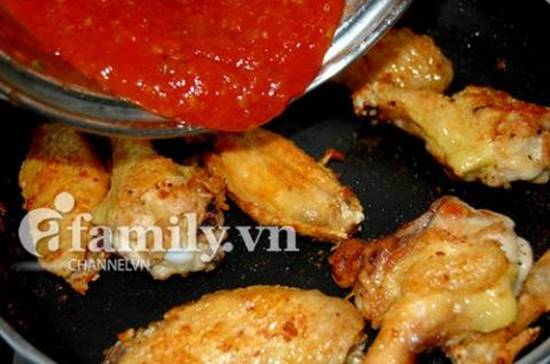 Cách làm món cánh gà chiên giòn sốt cà chua đậm đà thơm ngon cho cả nhà thưởng thức phần 7