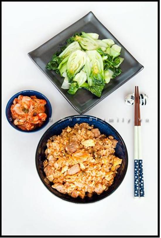 Cách làm món cơm chiên kim chi Hàn Quốc mới lạ mà rất thơm ngon hấp dẫn ăn là ghiền phần 8