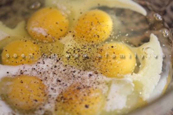 Cách làm món trứng đúc thịt kiểu mới thơm lừng cực hấp dẫn cho bữa sáng ngon miệng phần 6
