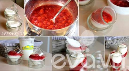 Cách làm sữa chua dâu tây tại nhà đơn giản mà thơm ngon hảo hạng ăn là ghiền phần 5