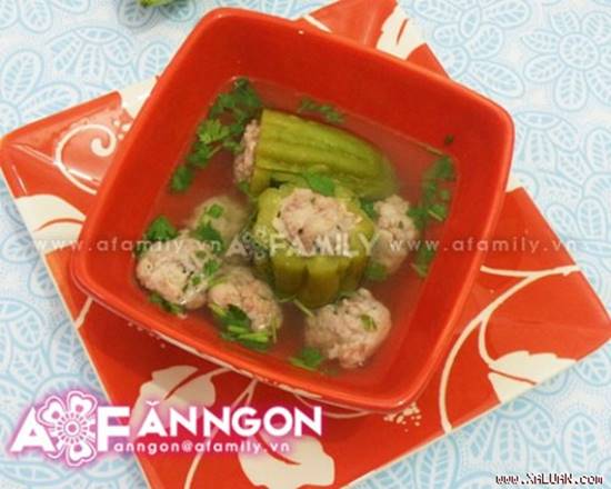 Cách nấu canh khổ qua nhồi thịt ngọt mát thơm ngon bổ dưỡng đặc trưng ẩm thực Việt Nam phần 1