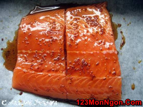 Cách làm món cá hồi nướng thơm ngon nóng hổi rất bổ dưỡng ăn là ghiền phần 4