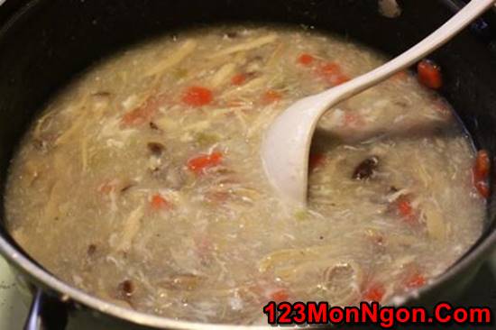Cách nấu súp gà thập cẩm nóng hổi thơm phức cực ngon miệng bổ dưỡng phần 5