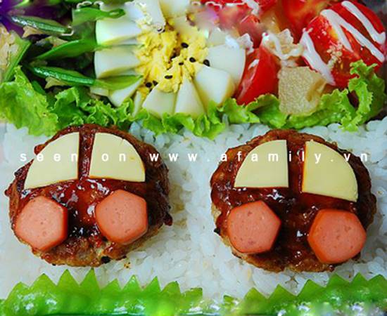 Cách làm cơm trưa Bento thơm ngon lạ miệng đủ chất cho mẹ và bé phần 9
