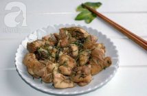 Cách làm món gà rang lá chanh thơm lừng dễ ăn rất ngon miệng đổi vị ngày cuối tuần