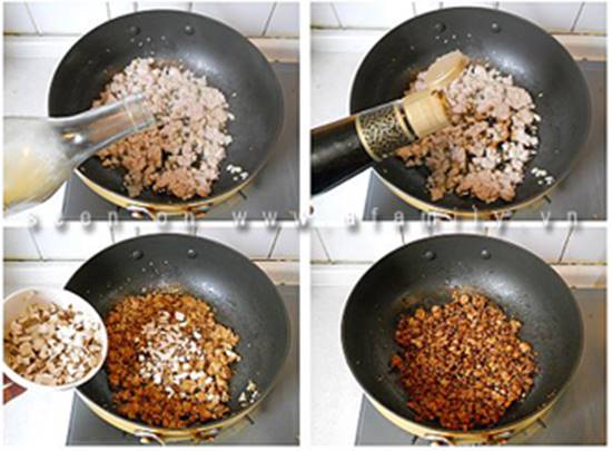 Cách làm món khoai tây nhân thịt nướng thơm ngon dẻo bùi cho các bé phần 6