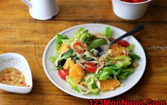 Cách làm món salad gà cực ngon miệng hấp dẫn rất bắt mắt