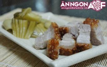 Cách làm món thịt heo quay giòn bì đẹp mắt thơm ngon không ngán