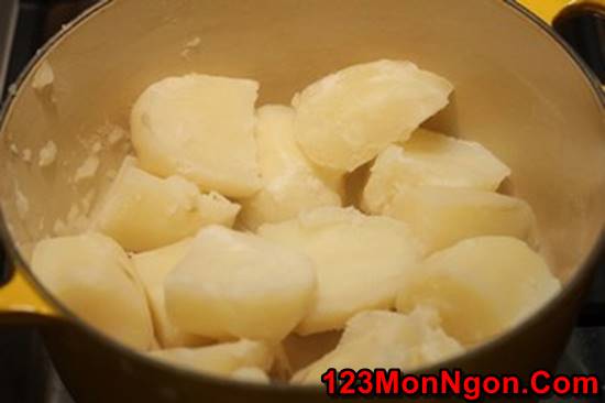 Cách làm món chả khoai tây giòn ngon thơm bùi bổ dưỡng cho mẹ và bé phần 3