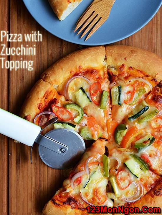 Cách làm bánh Pizza rau củ thơm giòn hấp dẫn cực ngon phần 1