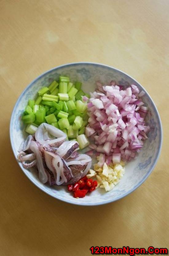 Cách làm món mực hấp kiểu Thái mới lạ thơm ngon ăn là ghiền phần 3