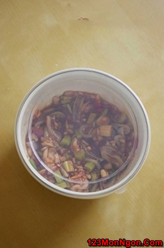 Cách làm món mực hấp kiểu Thái mới lạ thơm ngon ăn là ghiền phần 7
