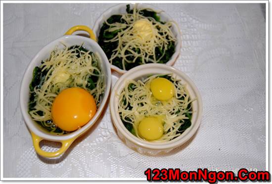 Cách làm món rau chân vịt chần trứng thơm ngon bổ dưỡng phần 5