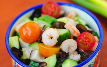 Cách làm món Salad tôm đẹp mắt thơm ngon bổ dưỡng