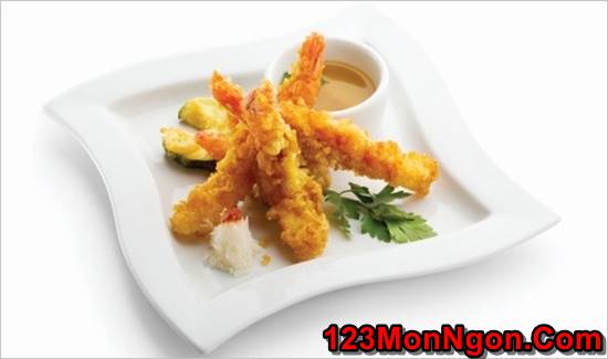 Cách làm món tempura tôm giòn ngon hấp dẫn ăn là ghiền phần 1