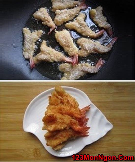 Cách làm món tempura tôm giòn ngon hấp dẫn ăn là ghiền phần 7