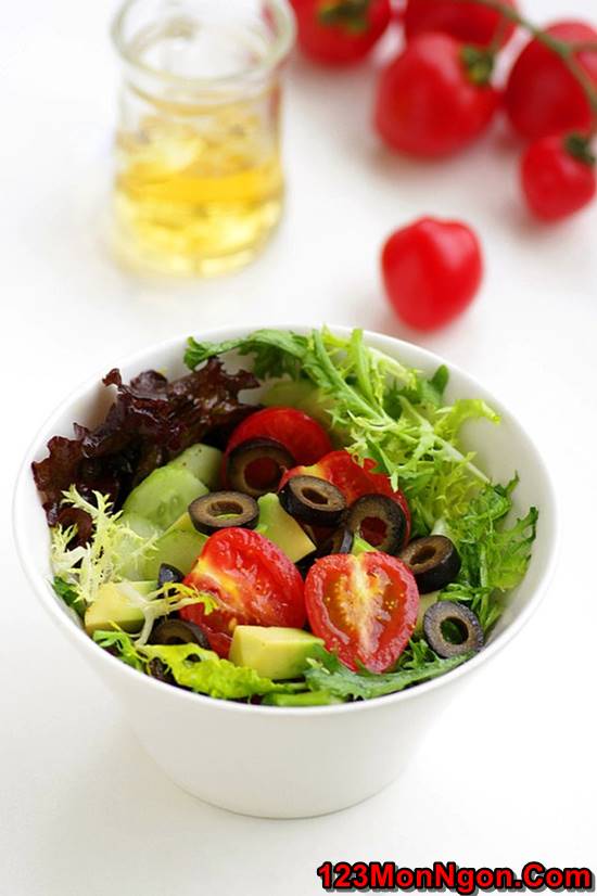 Cách làm salad rau quả tươi ngon bắt mắt ăn là ghiền phần 1