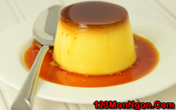 Cách làm bánh flan sữa tươi thơm ngon hấp dẫn ăn là ghiền