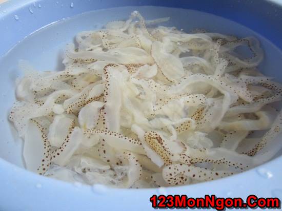 Cách làm gỏi sứa bắp chuối giòn sật chua ngon thanh mát phần 3