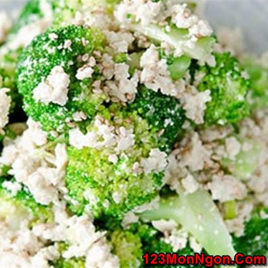 Cách làm salad bông cải xanh đậu phụ thơm ngon bổ dưỡng thanh mát phần 1