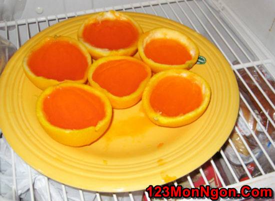 Cách làm thạch trái cam thơm ngon mát lạnh bổ dưỡng cho ngày hè phần 7