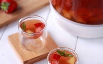 Cách pha trà trái cây mát lạnh thơm ngon bổ dưỡng