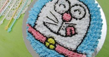 Cách làm bánh sinh nhật hình Doremon ngộ nghĩnh cực ngon miệng